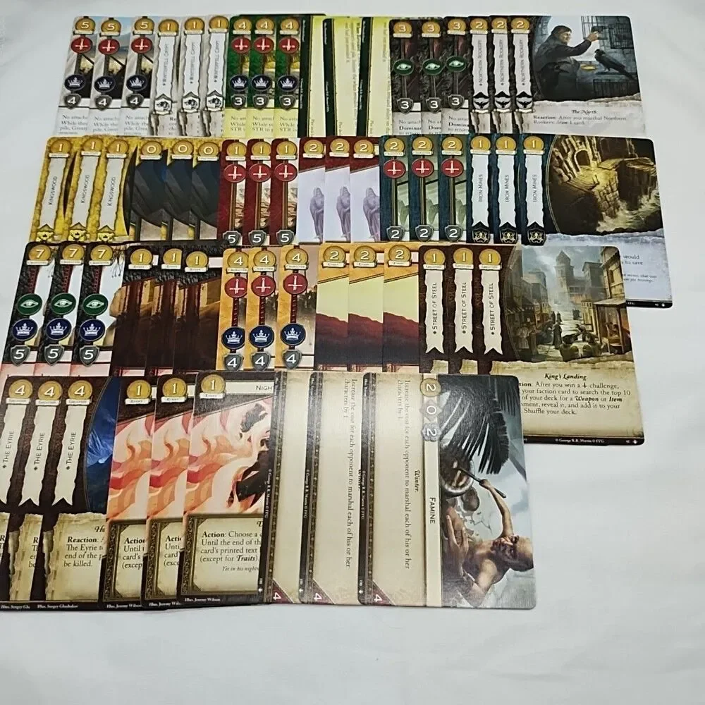 *No Box*Calm Over Westeros Game Of Thrones LCG Expansion Westeros Cycle Pack 5